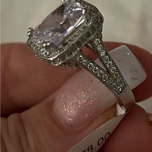 Gorgeous 4 CT Ring Lab Created Diamond Size 6